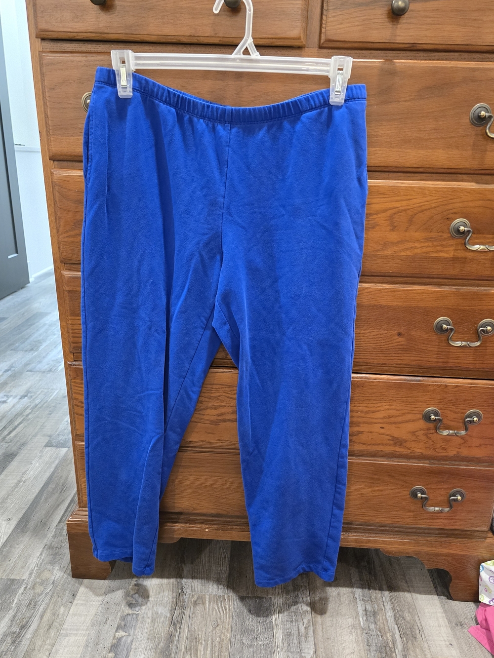 Ruby Rd, Royal Blue, Elastic Waist, Ankle Length Pants